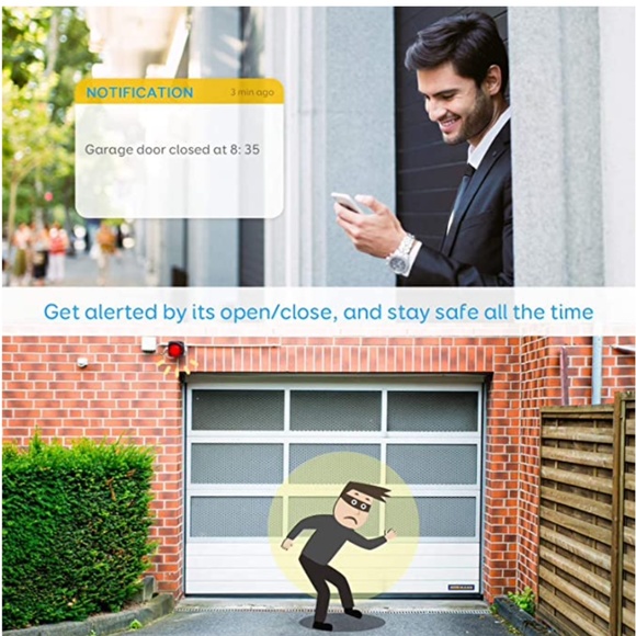 WiFi Smart Switch APP Garage Door Opener Remote - Picture 5 of 8